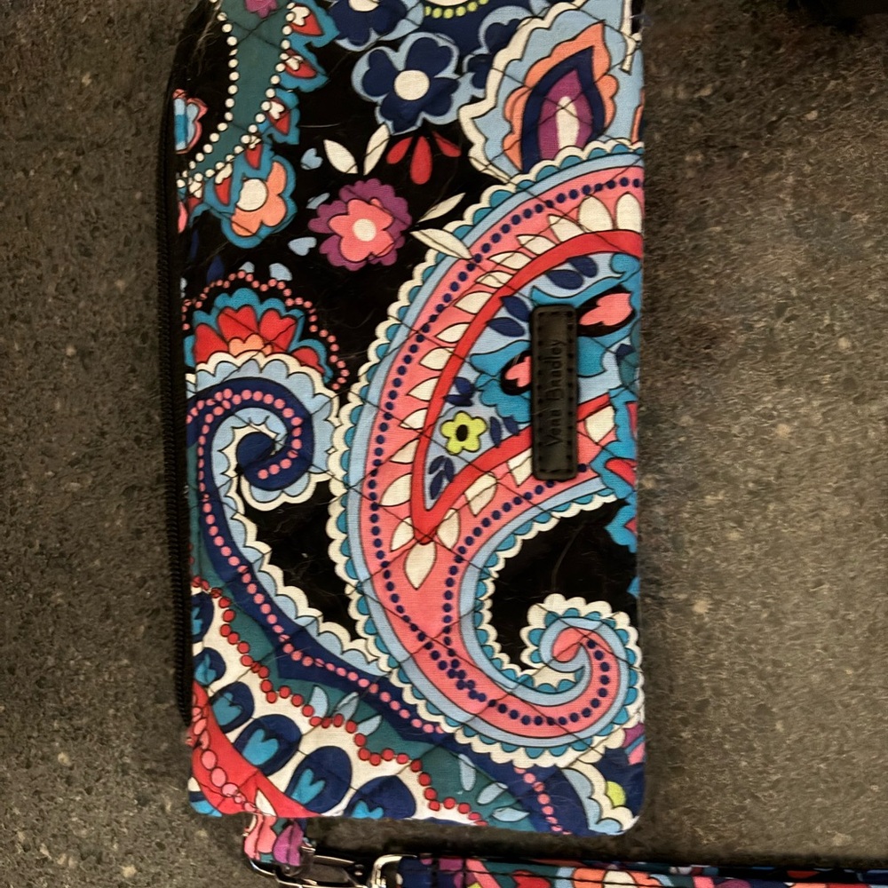 NWT Vera Bradley Paisley Phone Case - Pink, Blue, Black